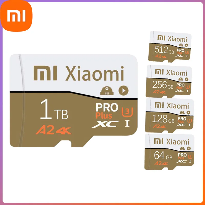 Xiaomi 1Tb Micro Sdxc Card Class10 Tf/Sd Card Memory Card 512Gb 256Gb 128Gb 64Gb Mini Flash Originale Scheda Video Per Fotocamera/Telefono