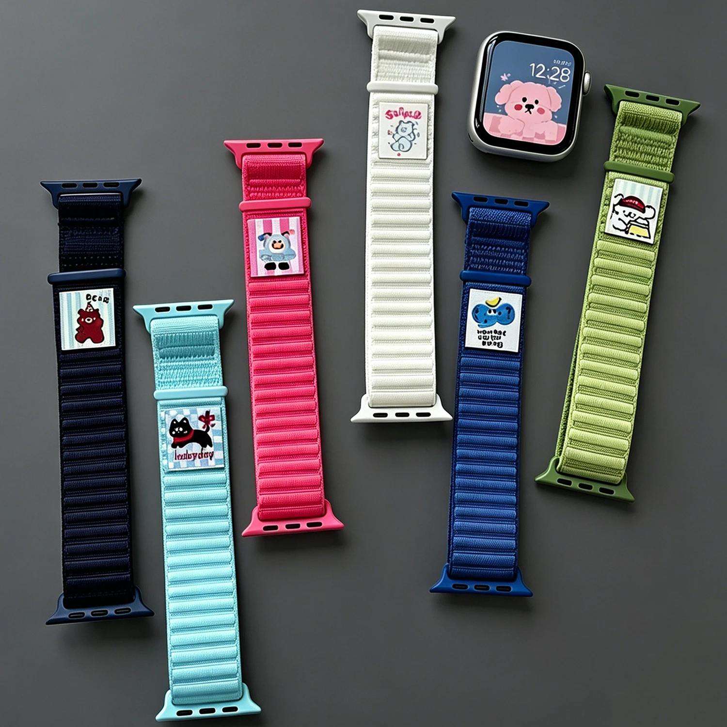 Breathable Nylon Sport Wristband - Cute and Comfortable Design