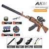 AK47 Rifle Toy Gun Water Gel Ball Paintball Hydro Gun Electric Manual 2 Modes Down Feed Big Model Adult Boys Kid for CS Fighting 3