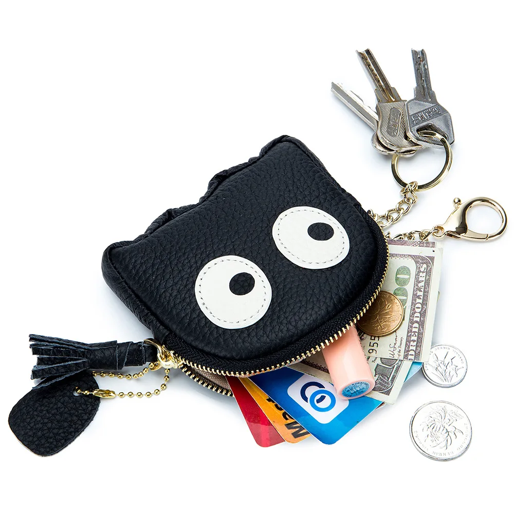 PU Leather Girls Wallet Cute Cartoon Zipper Card Holder Mini Clutch Wallet  Key Chain Coin Purse Kids Gifts Stationary - AliExpress
