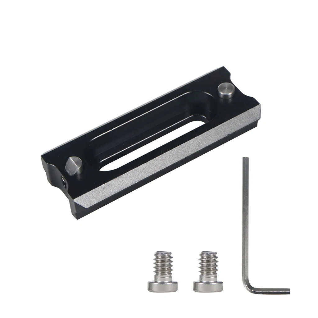 Quick Release Safety Rail w 1/4'' Screws DSLR Camera Rig Mini Quick Release NATO