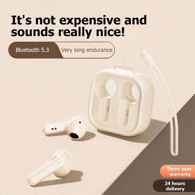 Auricolari wireless Bluetooth Samsung con custodia di ricarica, suono HiFi con microfono, cuffie Bluetooth per Galaxy S25 S24 S23 Ultra_voghion.com