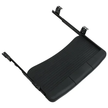 키보드 스탠드 슬라이드 풀 아웃 서랍 트레이 타이핑 마우스 데스크 오거나이저 슬라이드 아웃 플랫폼 타입 테이블 컴퓨터