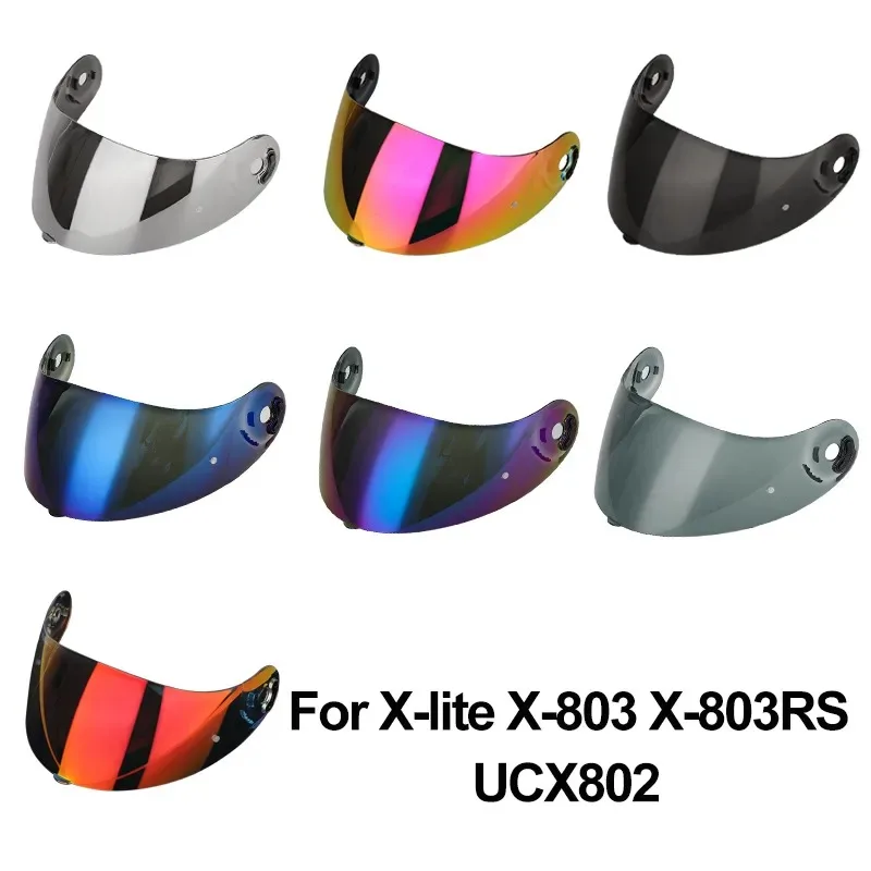 Motorcycle Helmet Visor Lens For X-lite X-803 X-803RS UCX802 Uv Protection Windshield Moto Casco Accessories X-803 RS Shiled