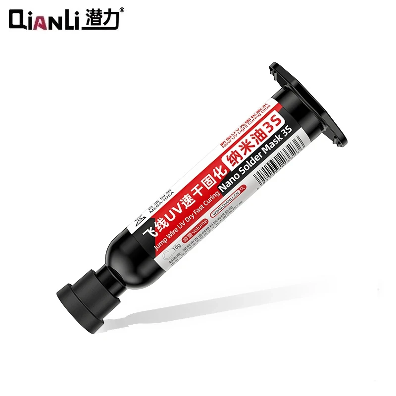 

Qianli Mega-idea Jump Wire UV Dry 3S Fast Curing Nano Solder Mask for Phone Welding Maintenance Oil Soldering Paste Flux Inks