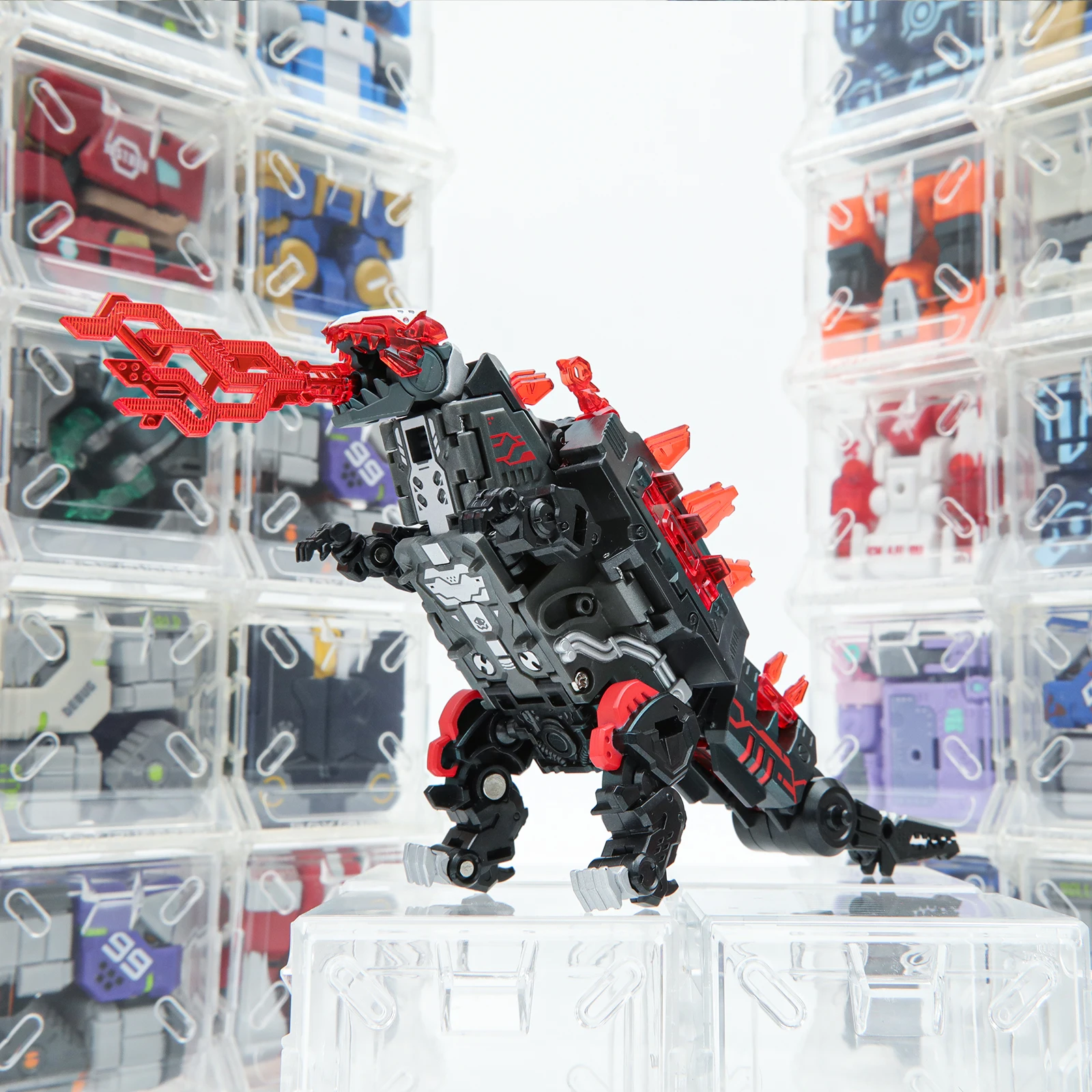 52TOYS BEASTBOX BB-29 BLOODSTONE 공룡 변형 장난감 액션 피규어, 소장 변환 장난감 메카 로봇