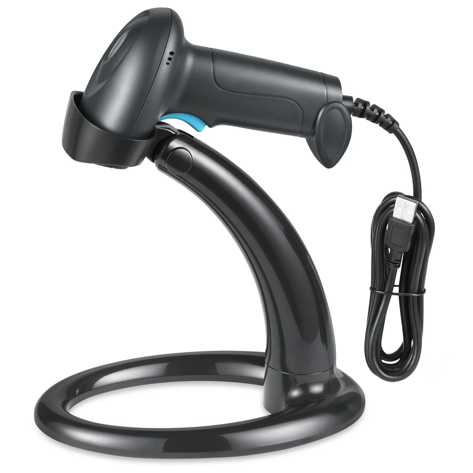 USB Qr Bar Codes Gun 1D 2d Barcode Scanner for Supermarket Handheld Code Reader