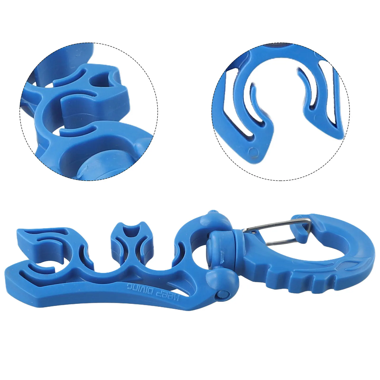 

Holder Clip Scuba Diving Clip 1pc 360° Rotated Diving Equipment Dual BCD Hose Holder Scuba Diving Clip Water Sports