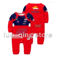 2024 New MOTO GP Baby Boy Girl Clothes Romper Sets For Bebe Marquis Hot Sale Jumpsuit（0 to 24）Months 2