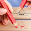 1/5/10pcs carpenter's pencil thick core black pen special marking pen DIY with scale carpenter's tool pen stationery marking pen 4