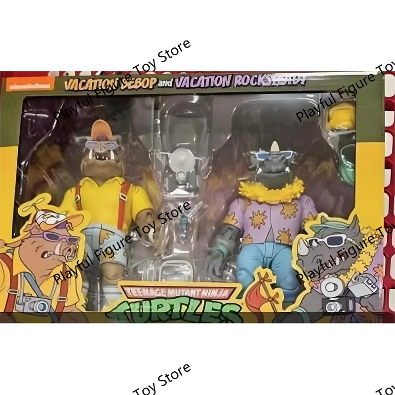 新作　NECA タートルズフィギュア 2点セット 新作 NECA タートルズフィギュア 2点セット