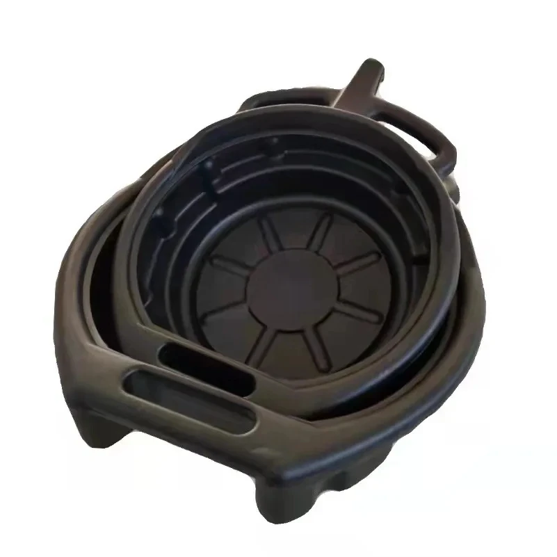 10L/15L Plastic Oil Drain Pan Wast Engine Oil Collector Tank Gearbox Trip Tray For Repair Car Fuel Fluid Change Garage Tool