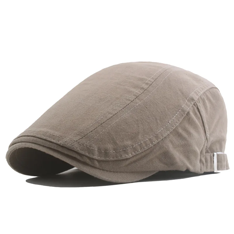 Boina O Gorra De Lana Para Hombre Estilo Newsboy/Gatsby - Tweed Clásico Ajustable - Talla Large (Circunferencia 56-58 Cm) - Color Marrón