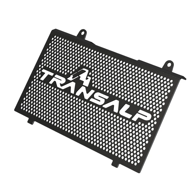 Motorcycle Radiator Grille Guard For Honda Transalp XL750 2023-2024 – Black Aluminum Alloy Cover