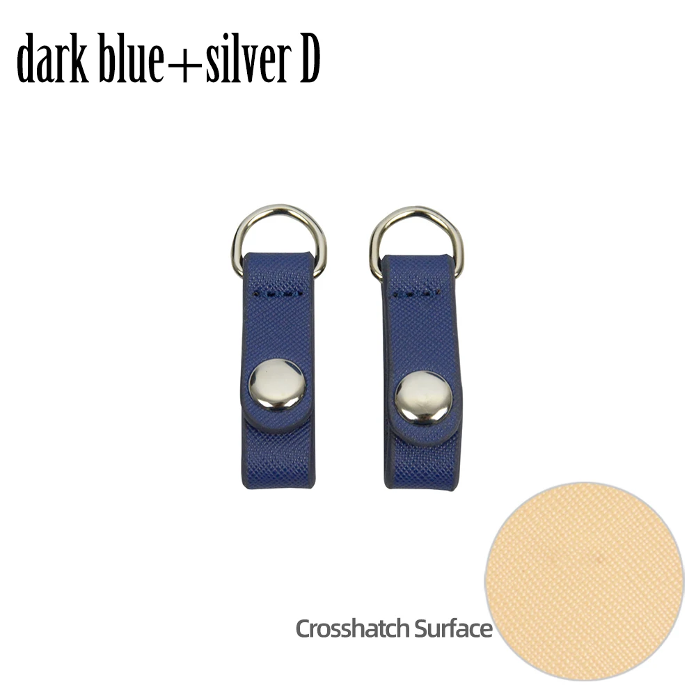 Premium Faux Leather Strap Clip Closure Attachment - Elegant Hook Clips