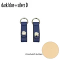 Blue silver D(cross