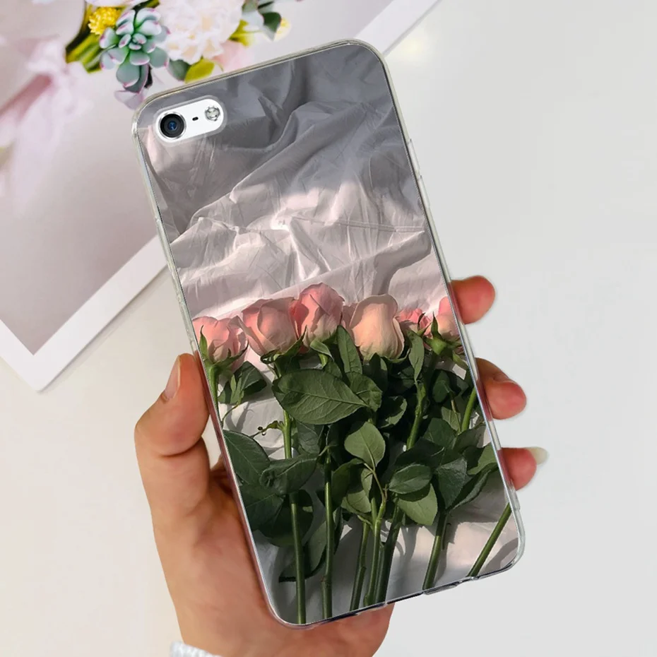 Charming Abstract Art Soft Silicone Phone Case