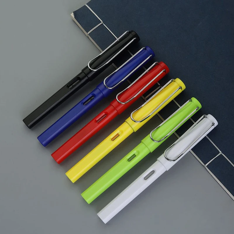 

1 Pcs Creative Fountain Pen-type Brush Pen Art Calligraphy Practice Pen Soft Marker Pens School Office Stationery Supplies