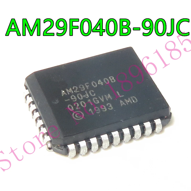 

1pcs/lot AM29F040B-90JC AM29F040B AM29F040 PLCC-32 In Stock