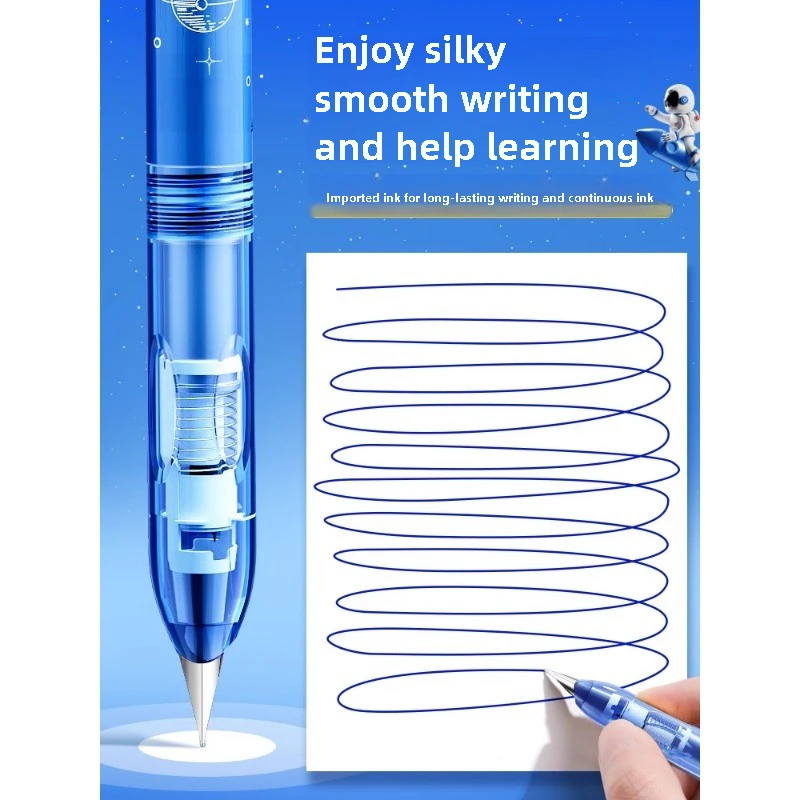 Hero P320 Press Pen Time Space Cabin Beginner Student Male and Female High Beauty Practice Special Pen Can Replace Ink Bag 4