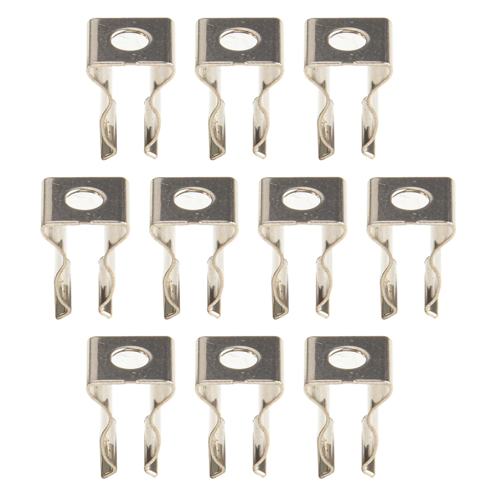 10pcs Spring Terry Clips Stainless Steel Narrow Base Tools 6mm-28mm Heavy Duty Tools Storage Hangers For Garages Sheds Hardwares