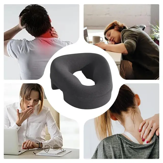 Memory Foam Breathable Head Pillow Ergonomics Lying Down Pillow Rest Support Pillow Body Massage Face Rest Pillow Beauty Salon 2