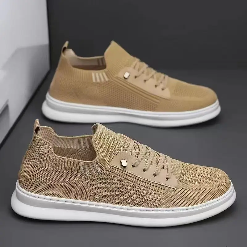 2025 Men's Breathable Casual Shoes Lightweight Outdoor Sports Shoes Comfortable and Healthy Walking and Running Men's Shoes 1