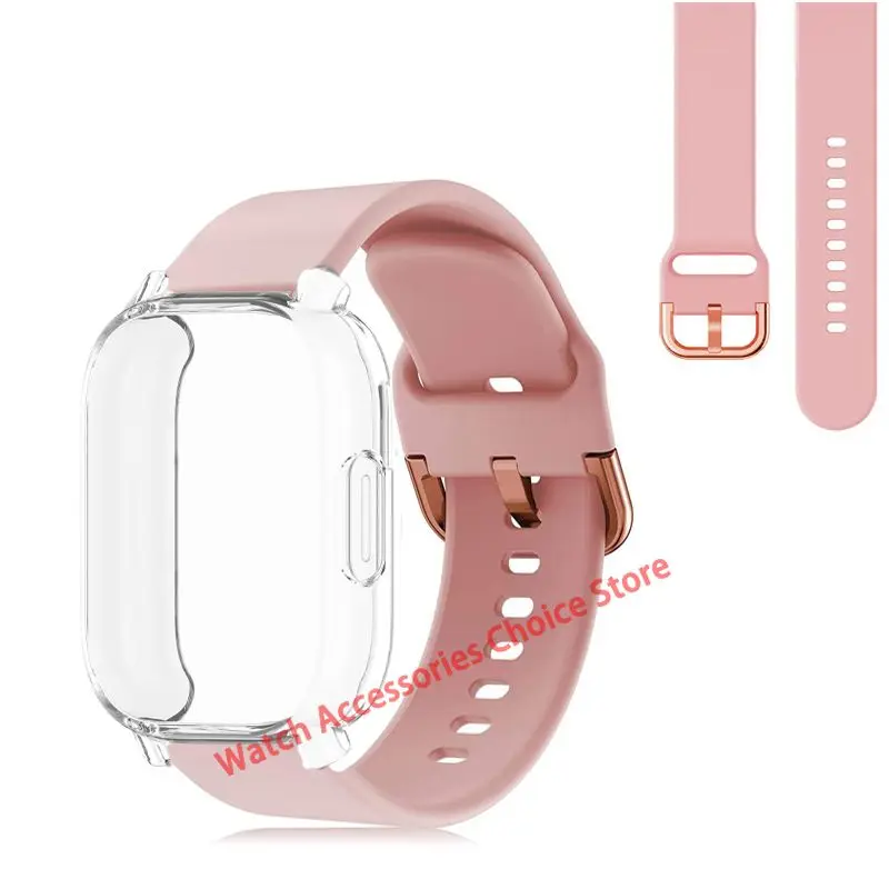 Protective TPU Shell with Breathable Silicone Strap