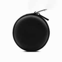 Compact Waterproof EVA Watch Travel Case - Shock-Resistant Portable Storage Organizer with Zipper Closure (Black)