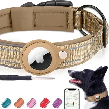 Air Tag Reflective Pet Collar 1