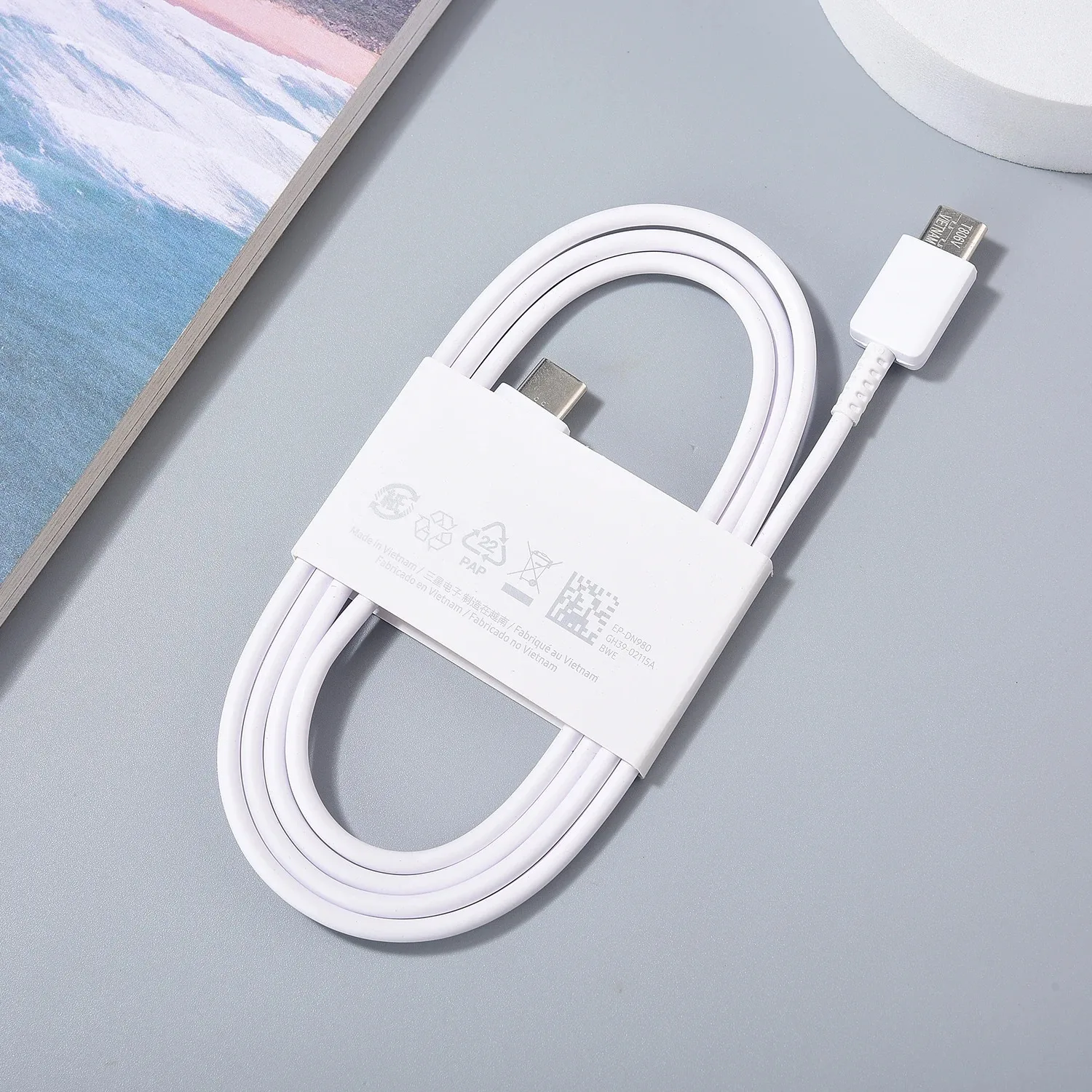 ตัวเลือกสินค้า สายชาร์จซี 1.8 เมตร ชาร์จเร็ว 3A สำหรับ Samsung Galaxy S23/S22/S21/S20/S20 Plus Ultra
