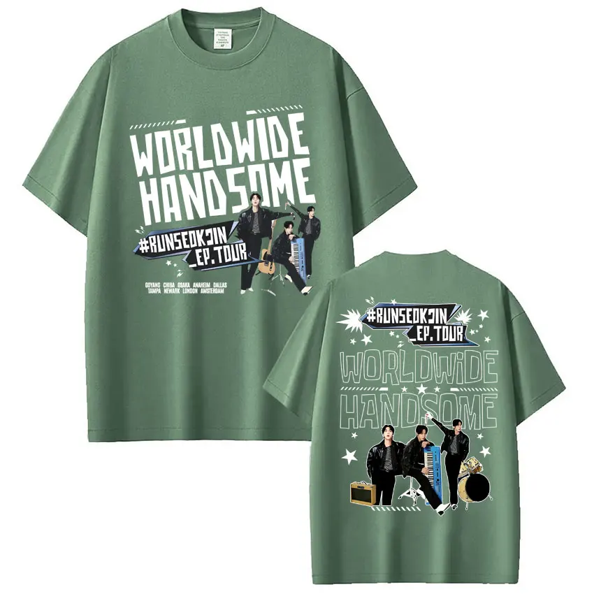Korean Singer Jin RUNSEOKJIN EP TOUR 2025 T-shirt Worldwide