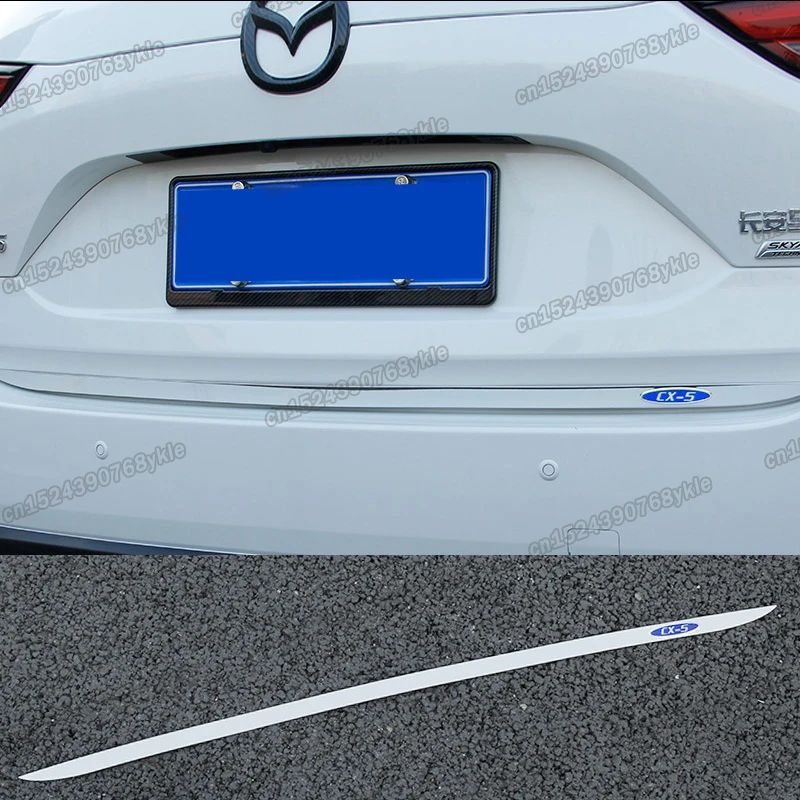 

Отделка краев задней двери автомобиля из нержавеющей стали для mazda cx-5 2017 2018 2019 2020 2021 cx5 cx 5 Аксессуары