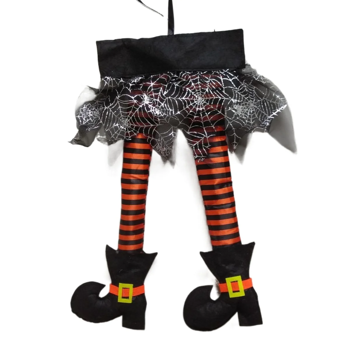 

Halloween Evil Witch Legs Props Ghost Festival Wizard Feet Funny Beautiful Legs Evil Witch Thigh Pendant Window Decoration