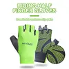 Gym Fitness Half Finger Gloves Female Breathable Anti-Slip Half Finger Glove Summer Fishing Cycling Fingerless Gloves Women 6