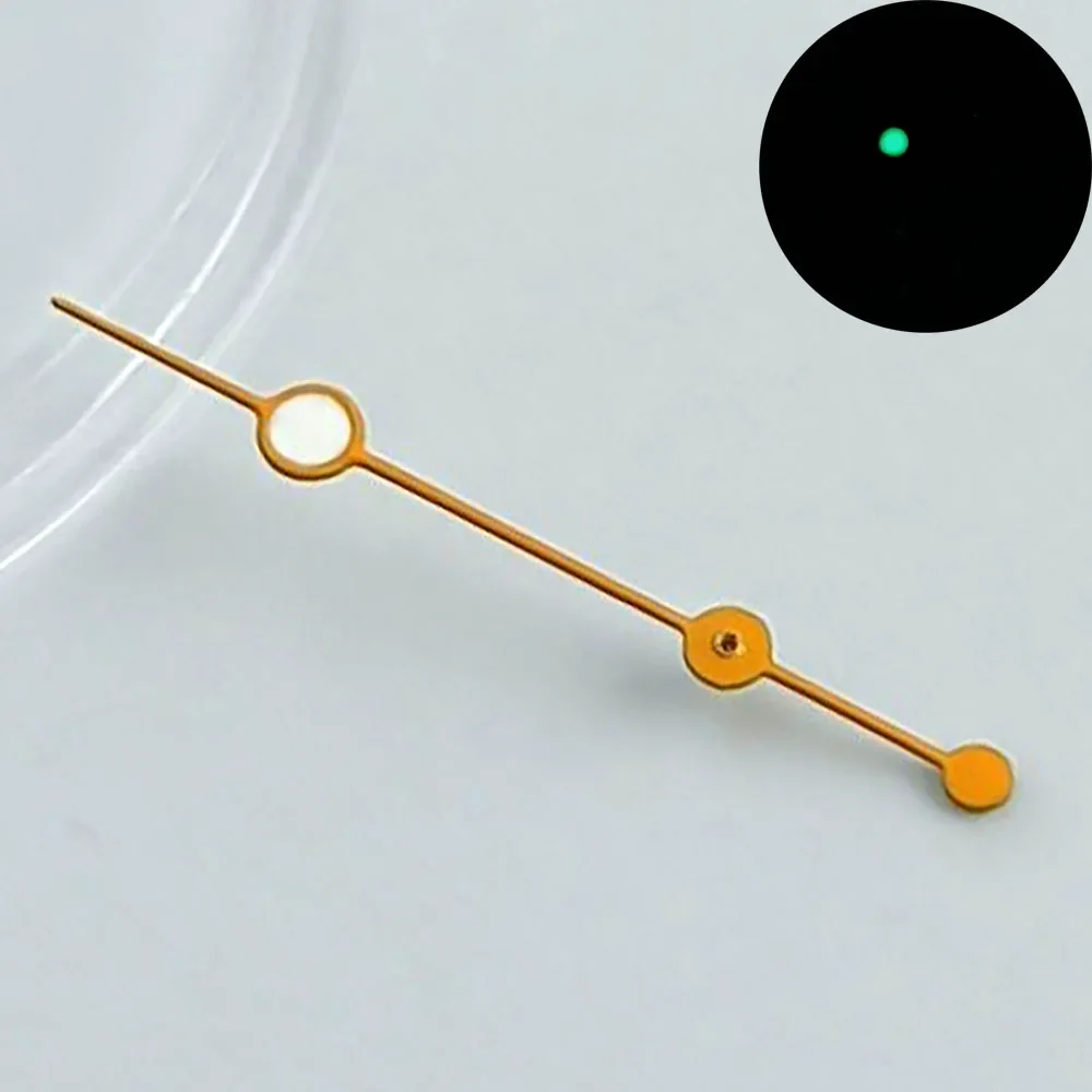 Premium Glow-in-the-Dark Watch Pointer - Blue/Green/Black Customizable Second Hand