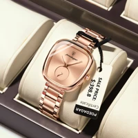 POEDAGAR Fashion Simple Woman’s Wristwatch Stainless Steel Waterproof Quartz Ladies Watch High Quality Luxury Watches For Women