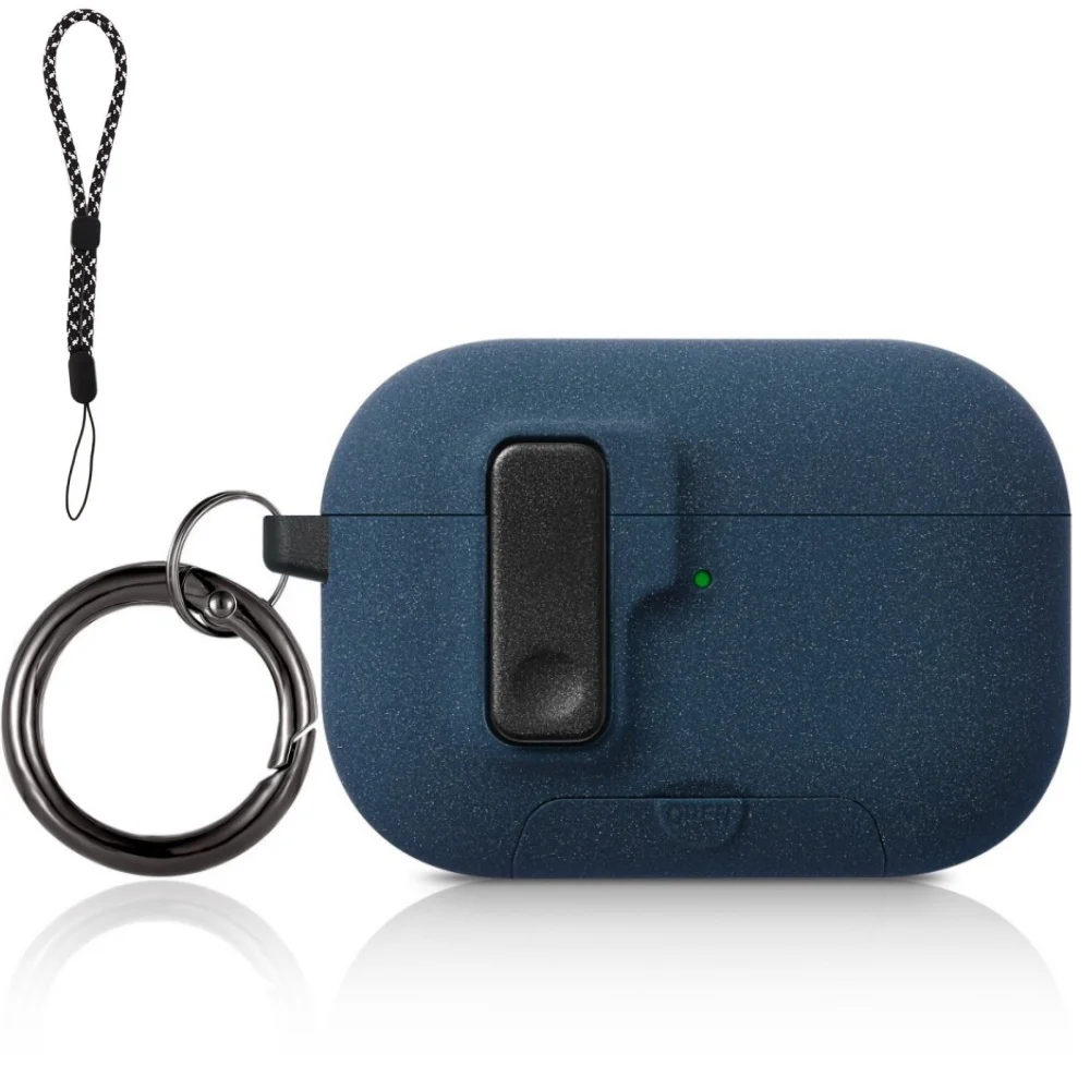 AirPods Pro Protective Case Cover with Phone Stand & Keychain