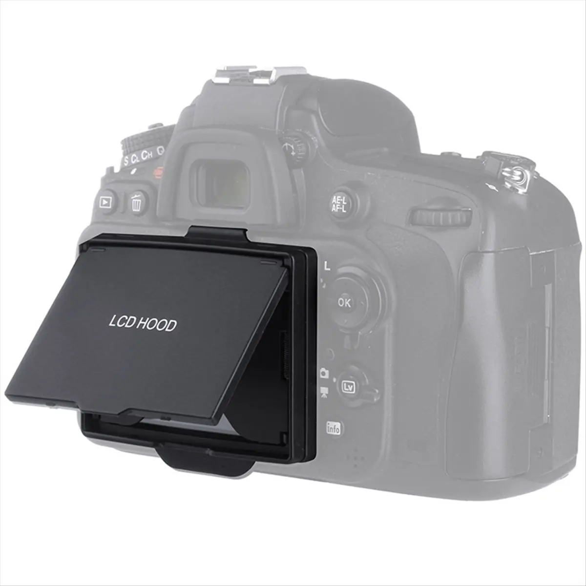 M05K 2in1 LCD 화면 보호기 니콘 D600 D610용 팝업 선쉐이드 후드 커버 가드