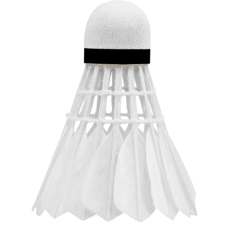 Badminton Shuttlecock White Goose Board Feather Flying Stability Durable Shuttlecock Ball feather shuttlecock indoor 3pcs / 6pcs