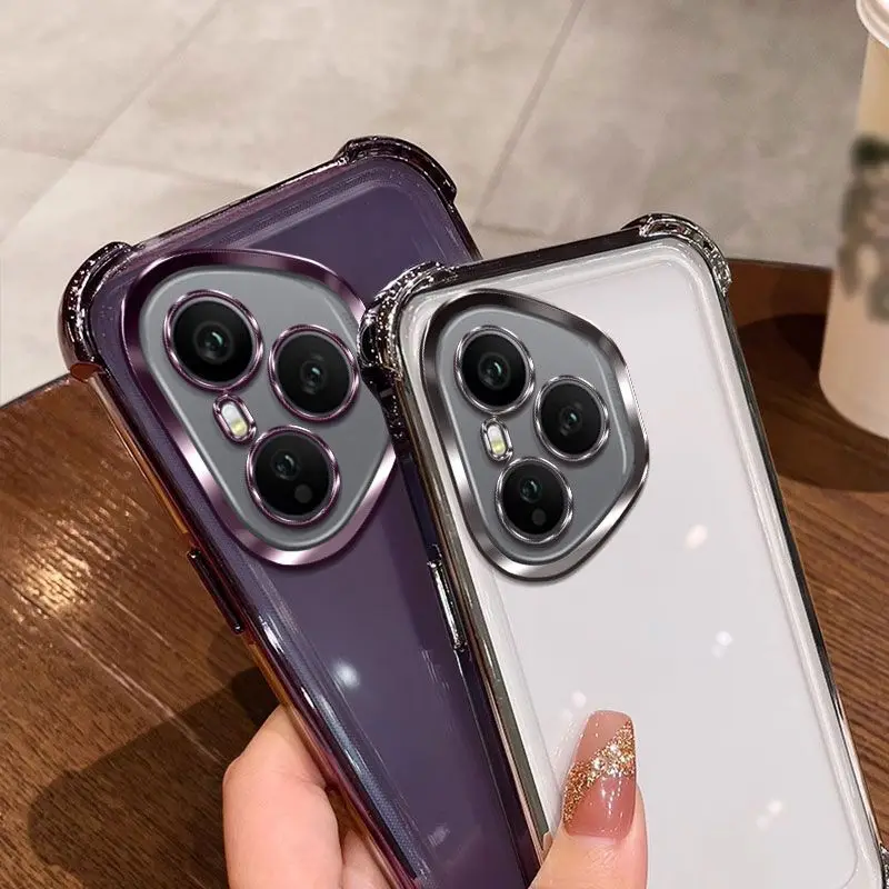 Luxury Electroplating Transparent Silicone TPU Case