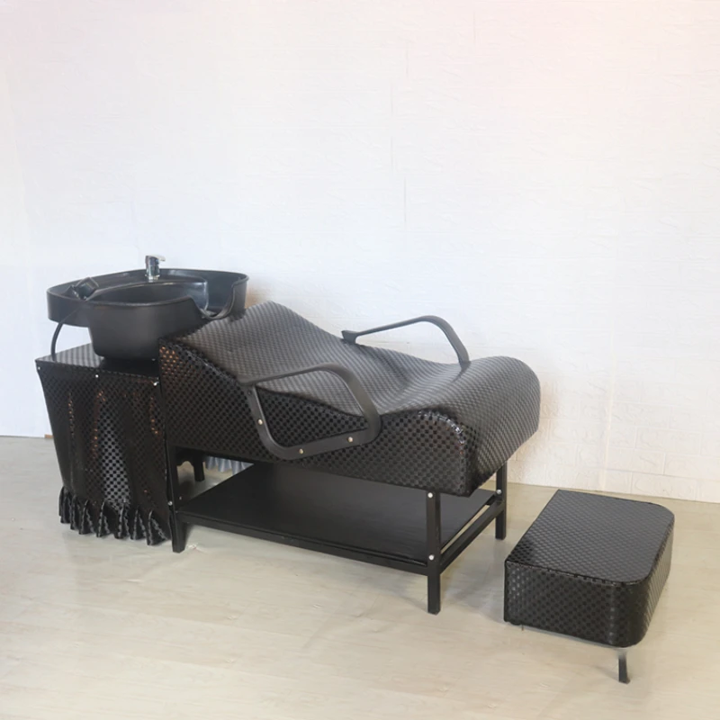 Minimalistic Shampoo Chairs Head Spa Lounge Comfort Salon Shower Shampoo Chairs Ergonomics Lavacabezas Salon Furniture WZ50SC