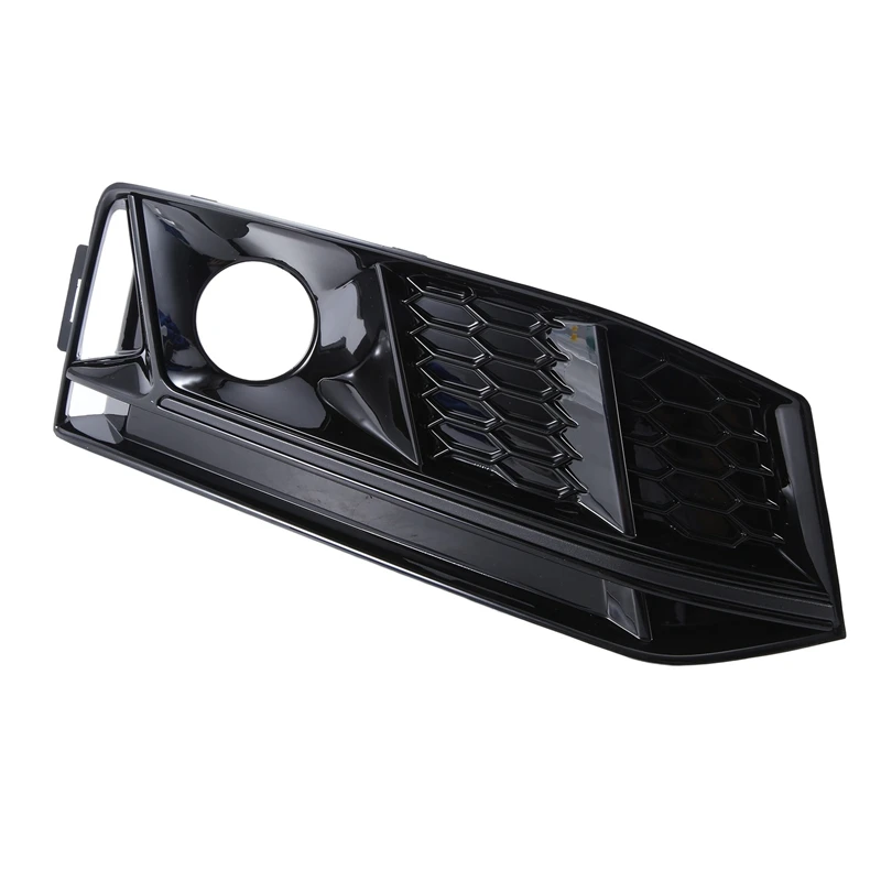 

Fog Light Frame Fog Light Cover Bee Grid Grille Bumper Grille Car Replacement Accessories For A4L A4 B9 Sport 2017-2019