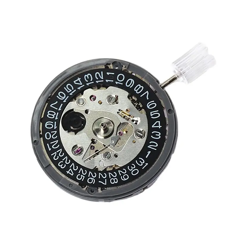 Nh35a Nh36a Black Calendar Day Dial Conversion crown at 3 at 3.8 Mechanical Automatic Nh35 Movement For Skx007 Watch Mod Part watch accessories