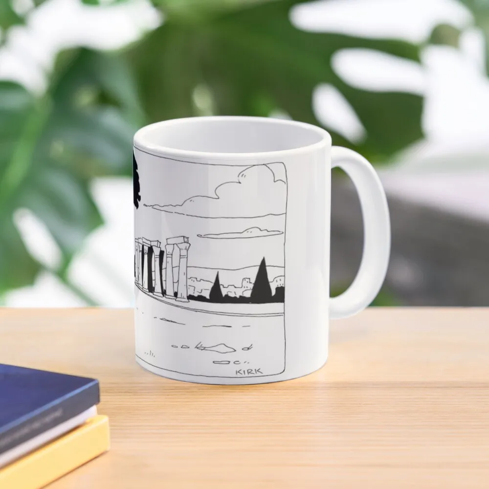

Temple of Zeus Coffee Mug Breakfast Cups Pottery Cups Mug
