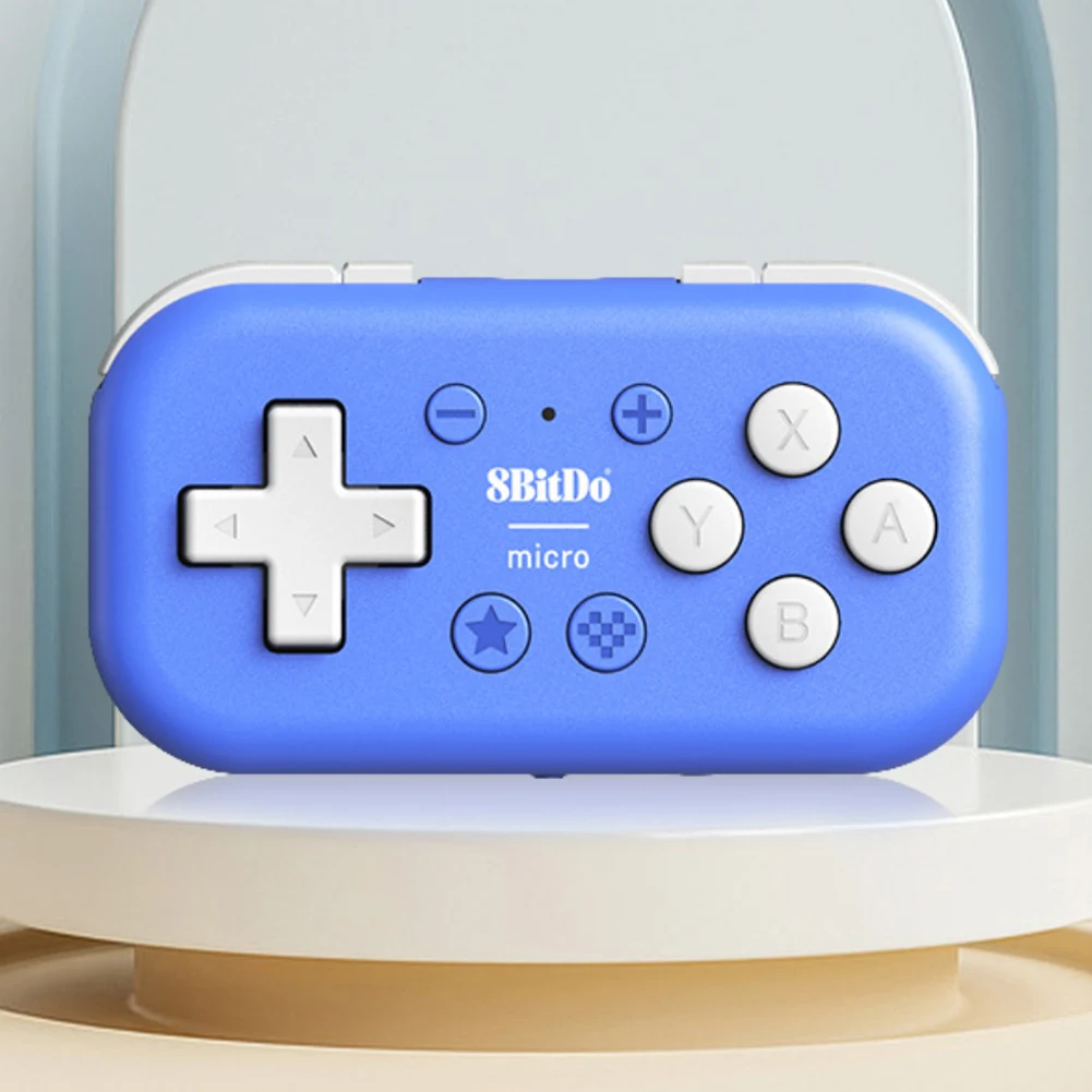 Pocket Controller Bluetooth-compatible Mini Game Console 16 Buttons Handheld Console Designed for 2D Games for  OS/Android/PC