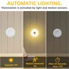 Motion Sensor Light Led USB NightLights Rechargeable Lamp for Bedroom Staircase Hallway Wardrobe Cupboard Lighting 3