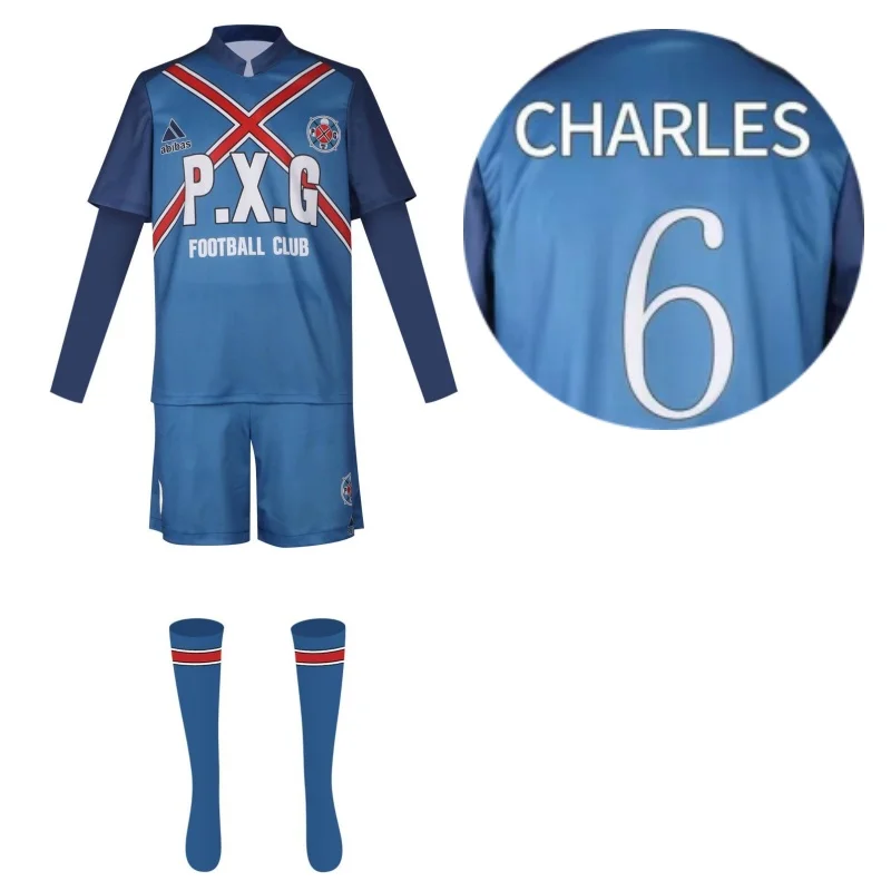 Blue Lock Anime-Inspired Football Jersey - Rin Itoshi Edition