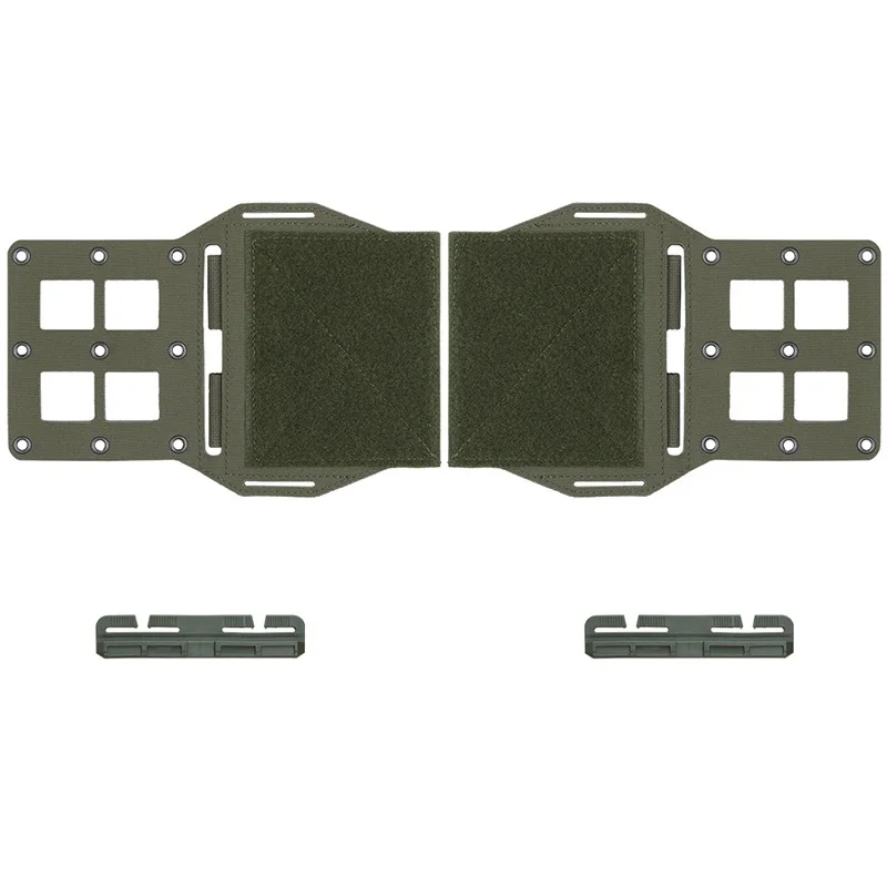 Description Picture 4 of item2PCS MOLLE Expansion Wing Vest Plate Carrier Chest Rig Expander Mounting Platform Knives Pouches Holder MK5 Accessories