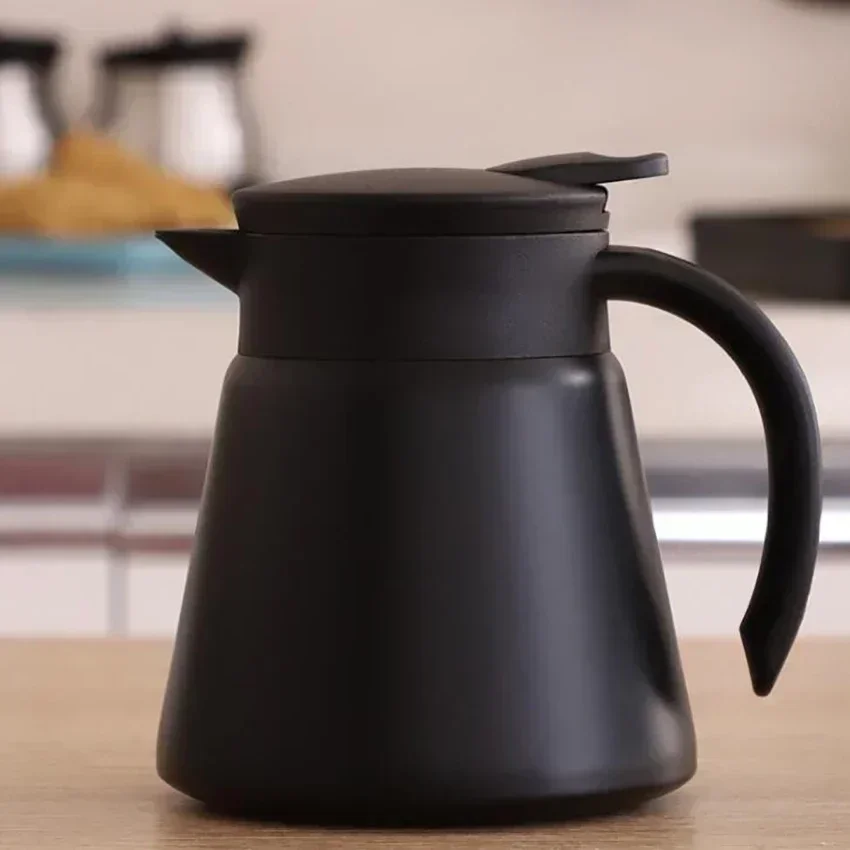600ml Thermal Coffee Carafe Stainless Steel Double...